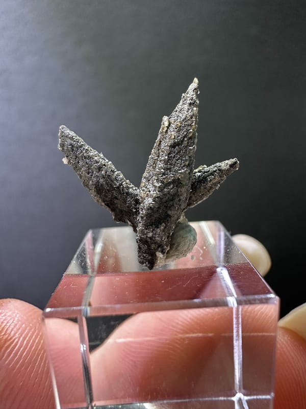 Calcite from Hebei, China, individual mineral specimen view 2