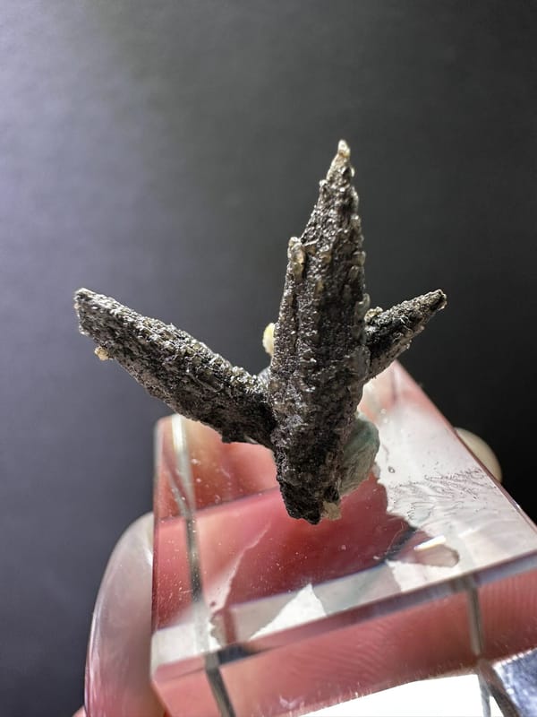 Calcite from Hebei, China, individual mineral specimen view 4