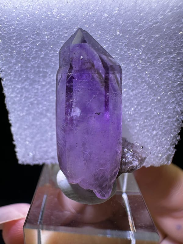 Quartz from Zimbabwe, individual mineral specimen view 2