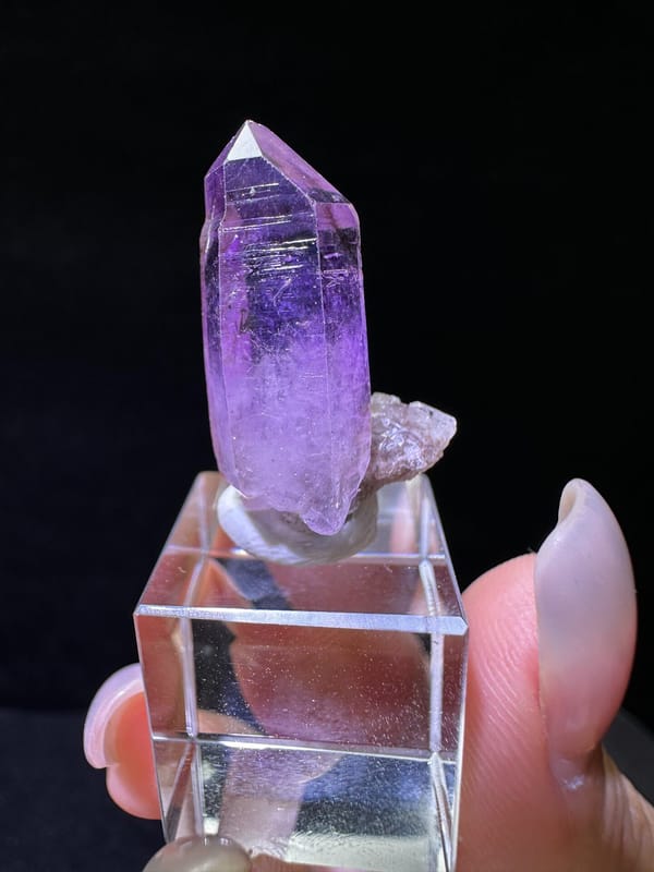 Quartz from Zimbabwe, individual mineral specimen view 5