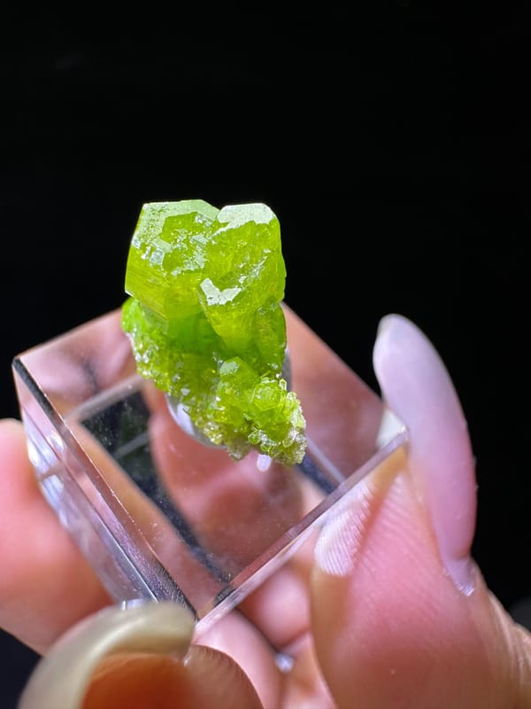 Pyromorphite from Guangxi, China, individual mineral specimen view 5