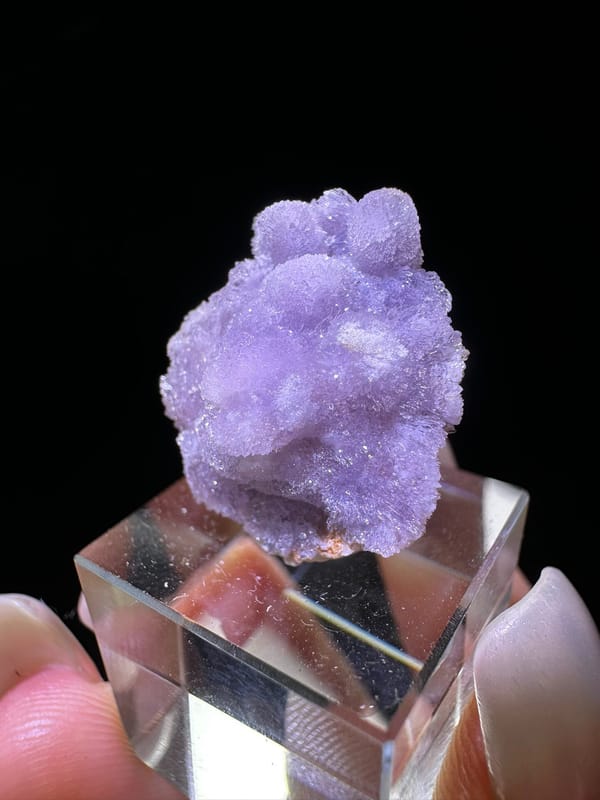Creedite from Guizhou, China, individual mineral specimen view 3
