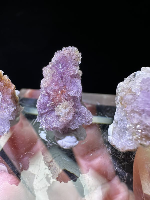 Creedite from Guizhou, China, individual mineral specimen view 2