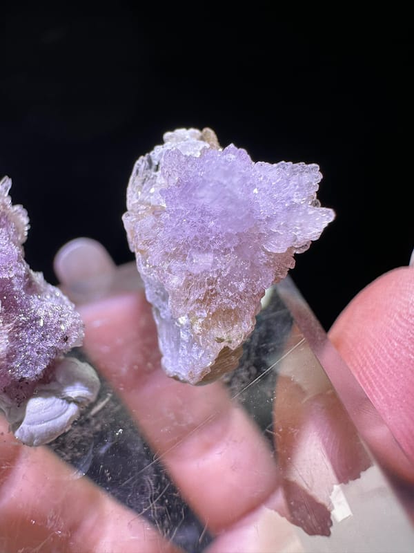 Creedite from Guizhou, China, individual mineral specimen view 3
