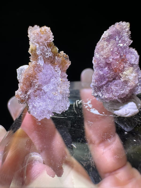Creedite from Guizhou, China, individual mineral specimen view 4