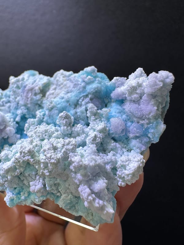 Creedite from Guizhou, China, individual mineral specimen view 5