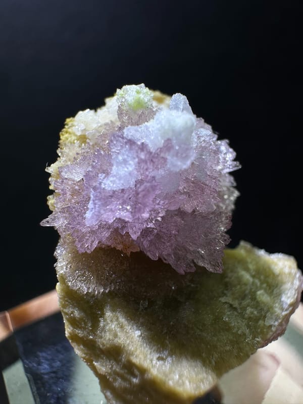Creedite from Guizhou, China, individual mineral specimen view 5