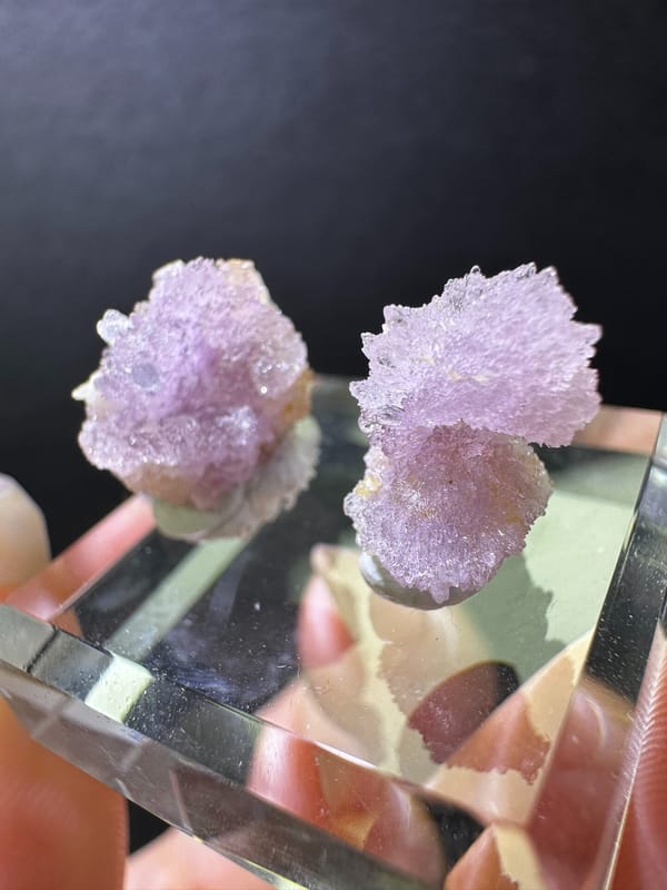 Creedite from Guizhou, China, individual mineral specimen view 2