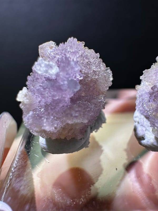 Creedite from Guizhou, China, individual mineral specimen view 4