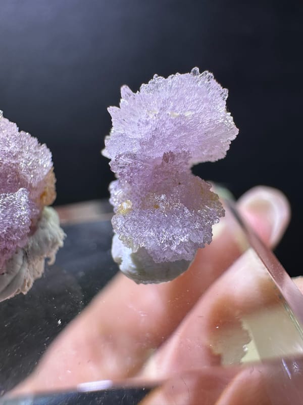 Creedite from Guizhou, China, individual mineral specimen view 5