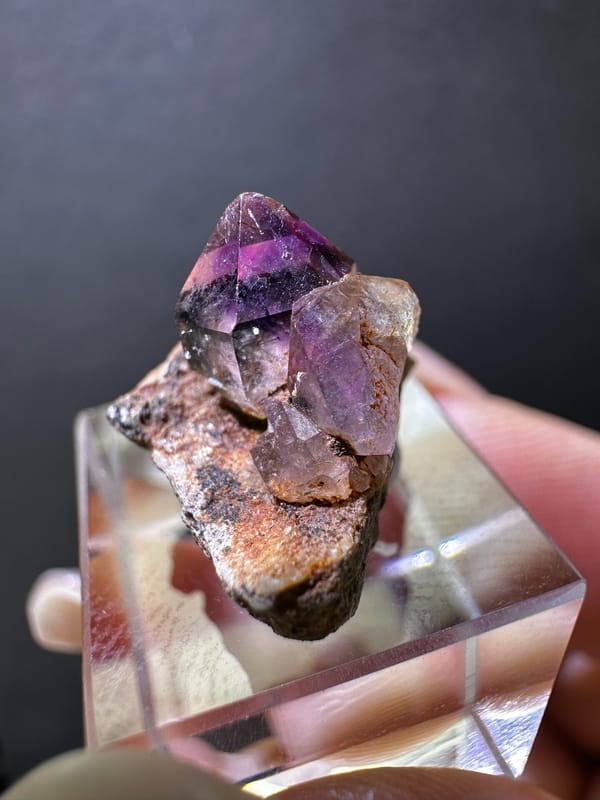 Quartz from Zimbabwe, individual mineral specimen view 4
