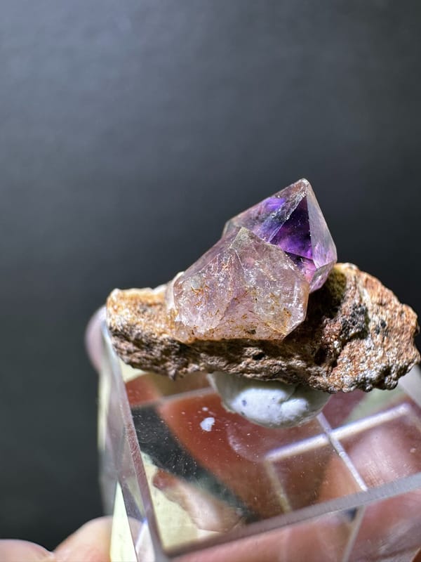 Quartz from Zimbabwe, individual mineral specimen view 5