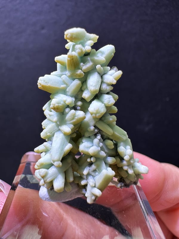 Pyromorphite from Guangxi, China, individual mineral specimen view 1