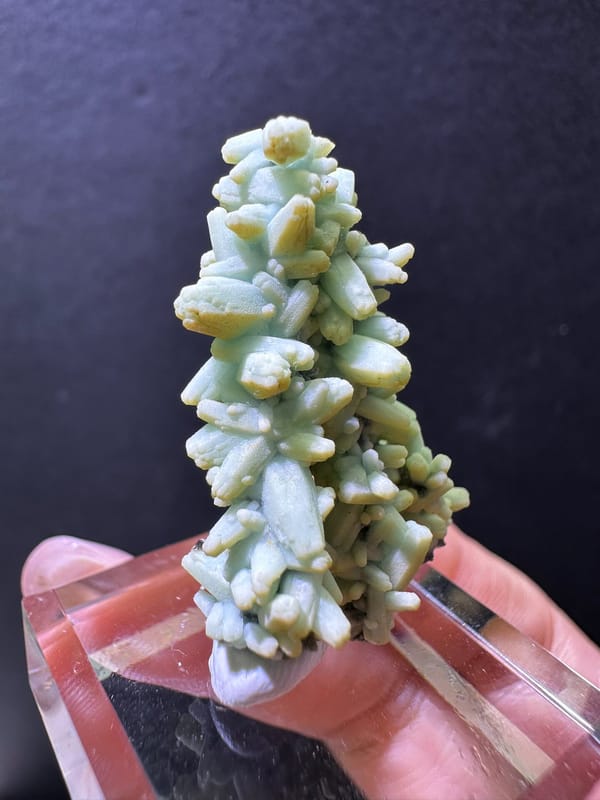 Pyromorphite from Guangxi, China, individual mineral specimen view 2