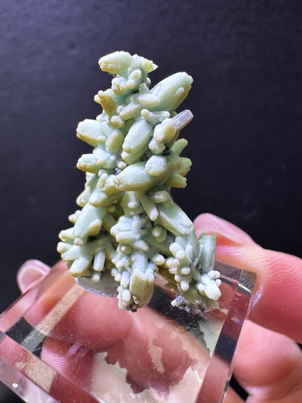 Pyromorphite from Guangxi, China, individual mineral specimen view 3
