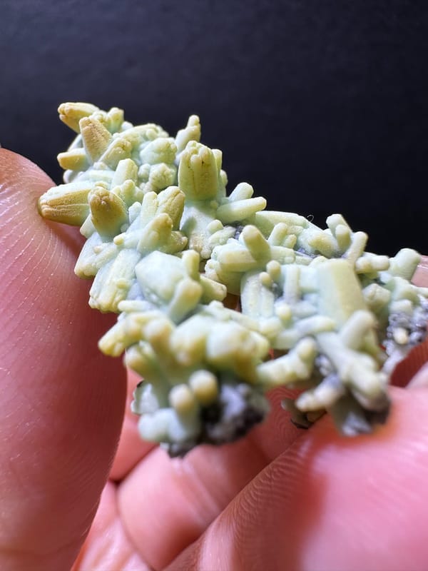 Pyromorphite from Guangxi, China, individual mineral specimen view 5