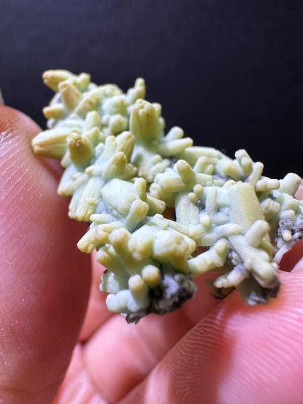 Pyromorphite from Guangxi, China, individual mineral specimen view 7