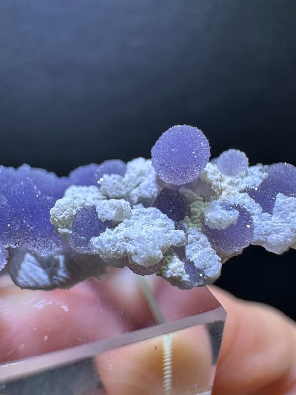 Agate from India, individual mineral specimen view 1