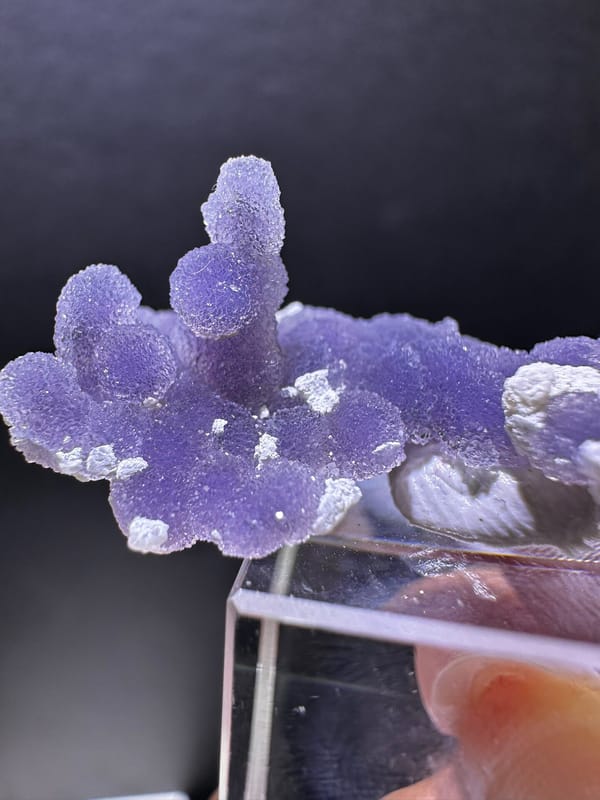 Agate from India, individual mineral specimen view 2