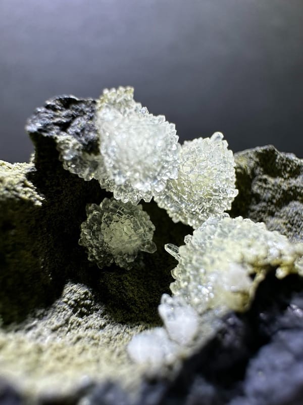 Calcite from Vietnam, individual mineral specimen view 3
