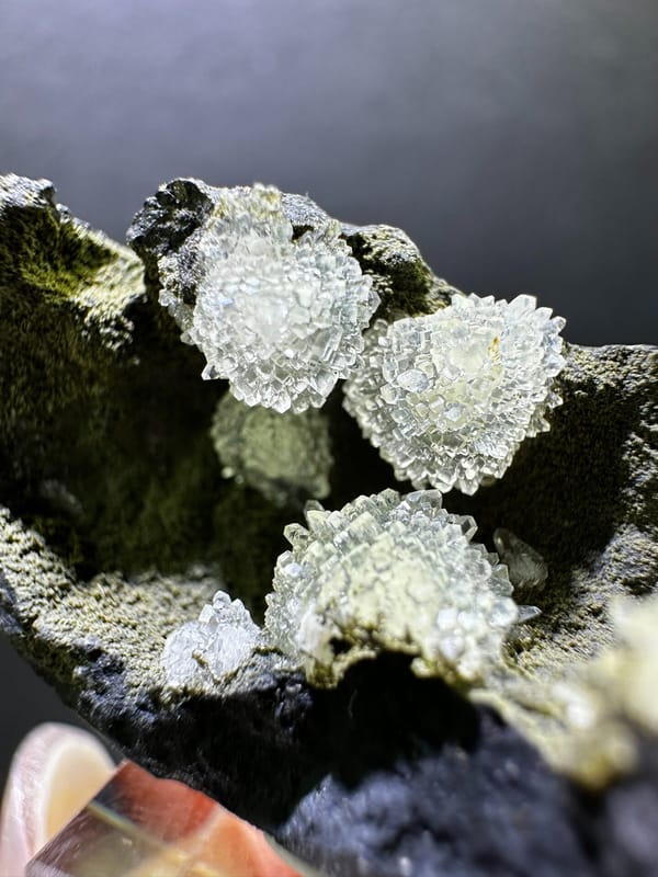 Calcite from Vietnam, individual mineral specimen view 4