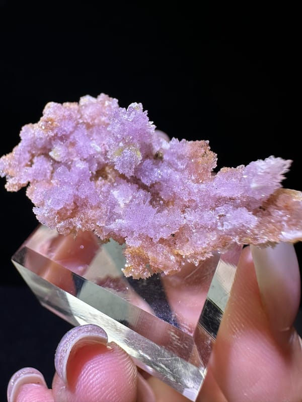Creedite from Guizhou, China, individual mineral specimen view 2