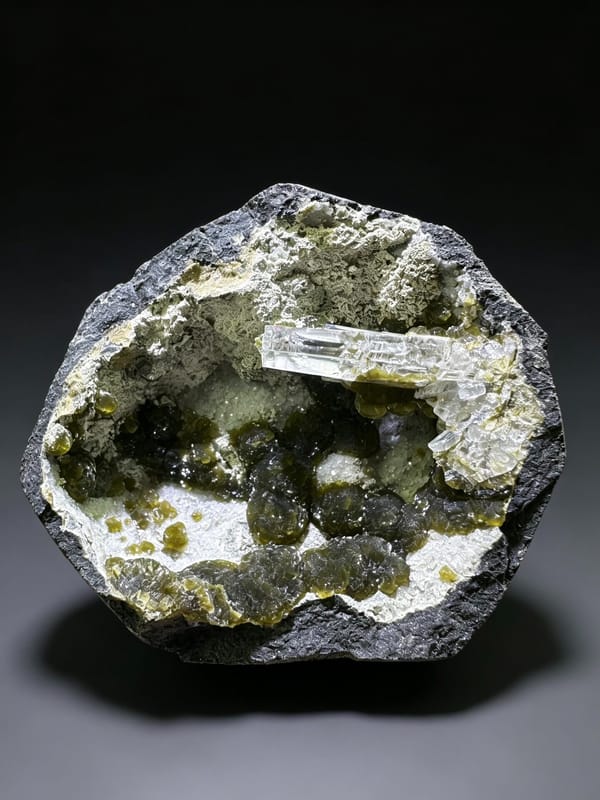 Calcite from Zhejiang, China, individual mineral specimen view 1