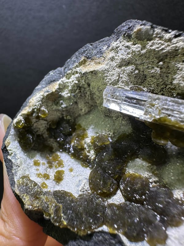 Calcite from Zhejiang, China, individual mineral specimen view 5