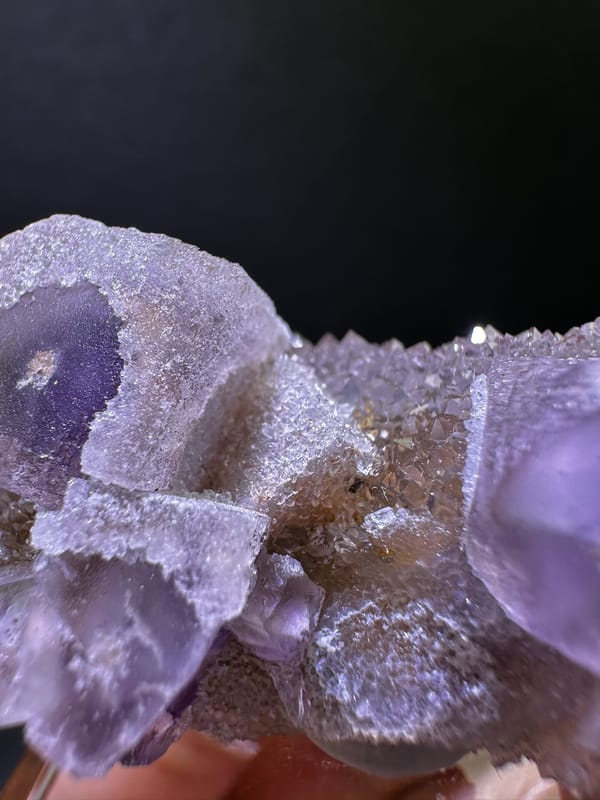 Fluorite from Zhejiang, China, individual mineral specimen view 1