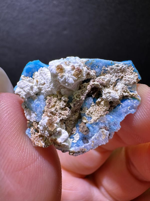Gibbsite, individual mineral specimen view 2 for a mineral collection