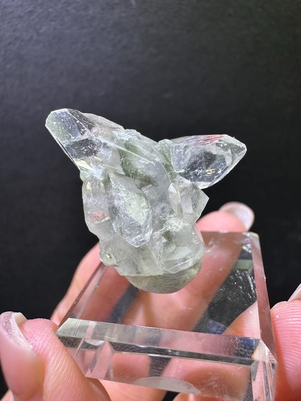 Apophyllite from India, individual mineral specimen view 4
