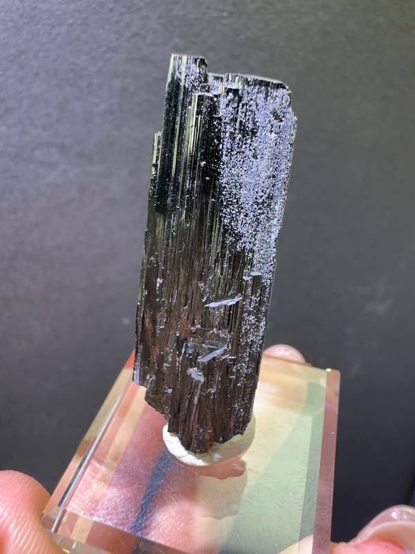 Hubnerite from Yaogangxian Mine, Yizhang Co., Hunan, China, individual mineral specimen view 5