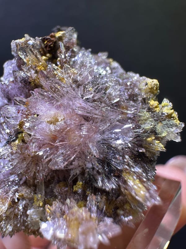 Creedite from Guizhou, China, individual mineral specimen view 4