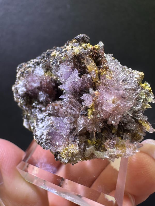 Creedite from Guizhou, China, individual mineral specimen view 6