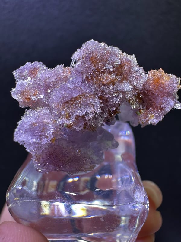 Creedite from Guizhou, China, individual mineral specimen view 2