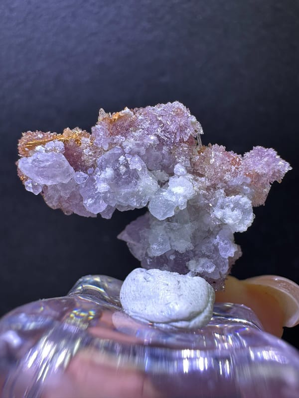 Creedite from Guizhou, China, individual mineral specimen view 3