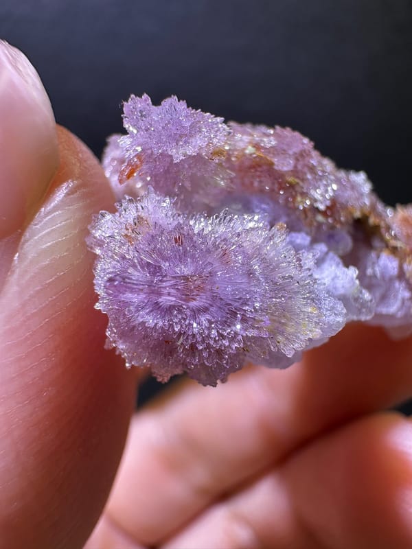 Creedite from Guizhou, China, individual mineral specimen view 4