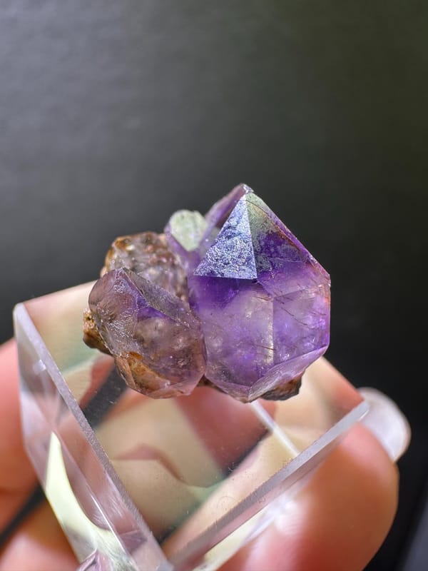 Quartz from Zimbabwe, individual mineral specimen view 2