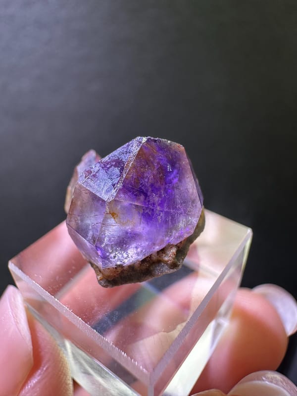 Quartz from Zimbabwe, individual mineral specimen view 3