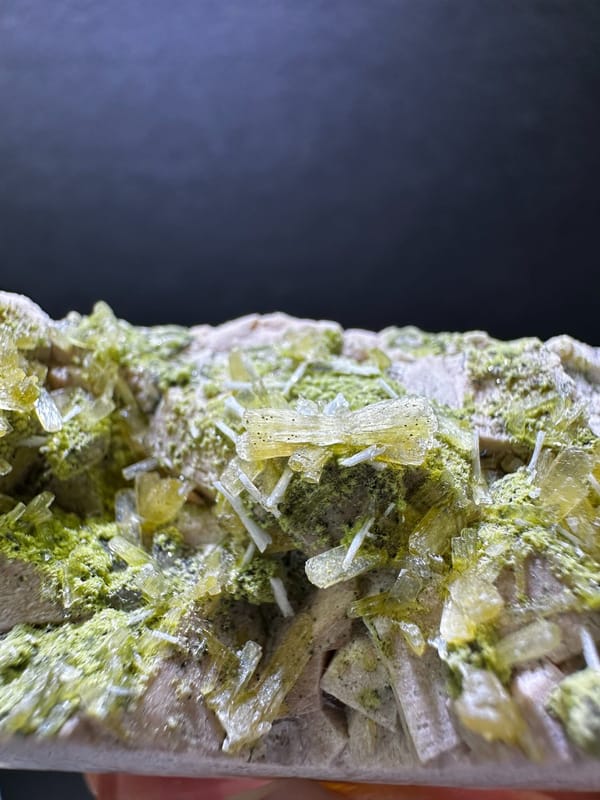 Zeolite group (species not verified) from Fujian, China, individual mineral specimen view 4