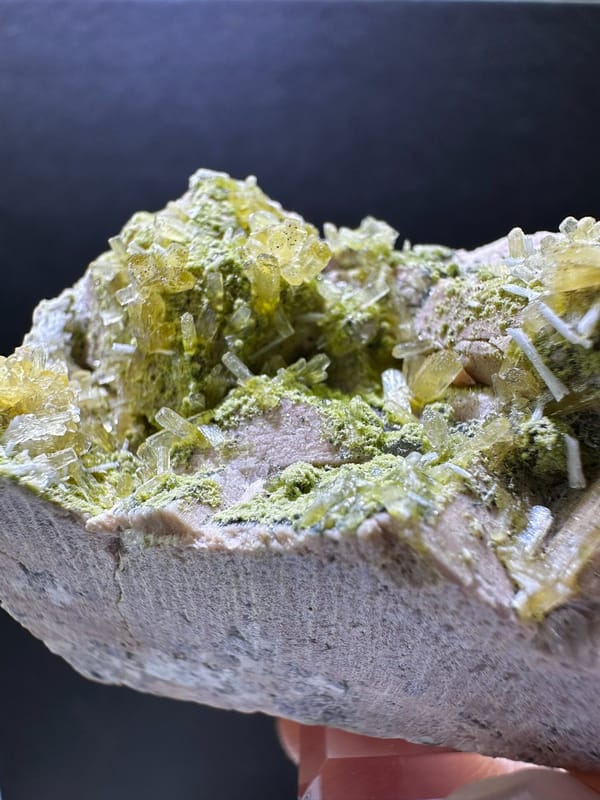 Zeolite group (species not verified) from Fujian, China, individual mineral specimen view 5