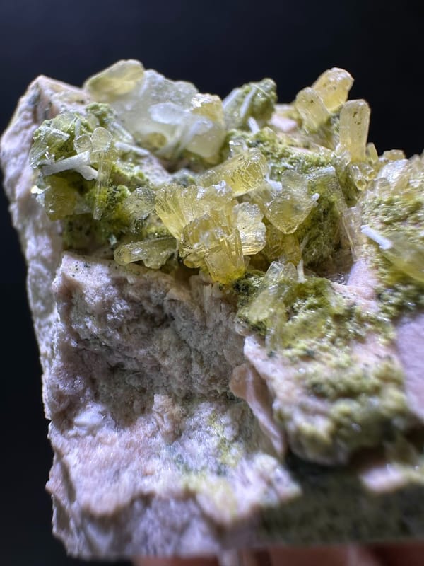 Zeolite group (species not verified) from Fujian, China, individual mineral specimen view 6