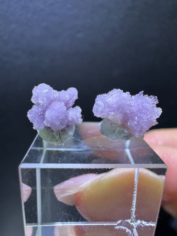 Creedite from Guizhou, China, individual mineral specimen view 2