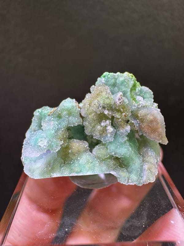 Smithsonite from Indonesia, individual mineral specimen view 1