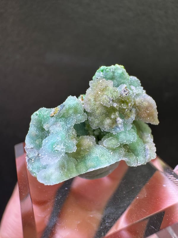 Smithsonite from Indonesia, individual mineral specimen view 2