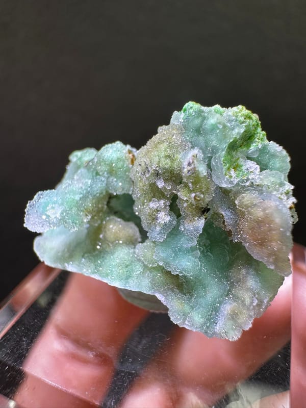 Smithsonite from Indonesia, individual mineral specimen view 3