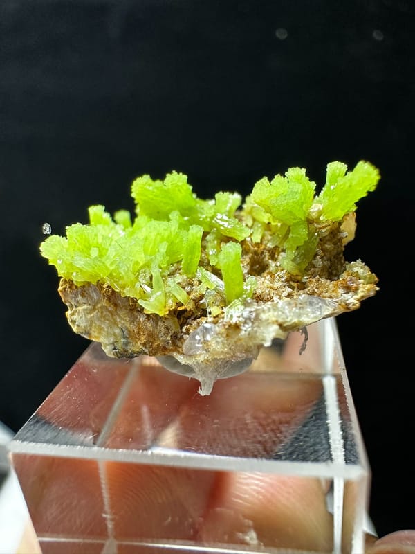 Pyromorphite from Guangxi, China, individual mineral specimen view 1