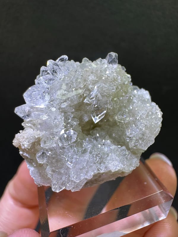 Apophyllite from Inner Mongolia, China, individual mineral specimen view 3