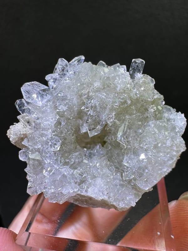 Apophyllite from Inner Mongolia, China, individual mineral specimen view 4
