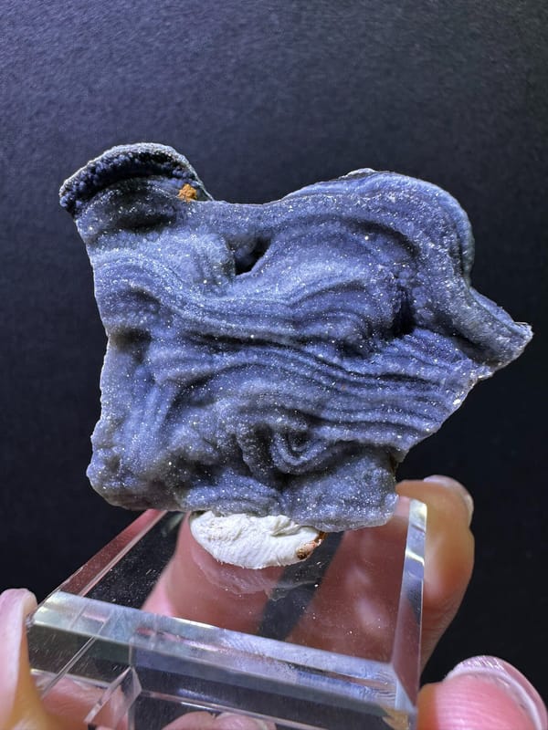 Agate from Brazil, individual mineral specimen view 3